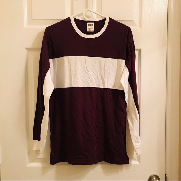 ๐ฏ % Cotton ๐ VS PINK Shirt - Picture 1 of 5